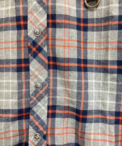 HARLEY-DAVIDSON（ハーレーダビッドソン）HARLEY-DAVIDSON (ハーレーダビッドソン) 長袖シャツ グレー サイズ:SIZE M 未使用品の古着・服飾アイテム