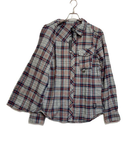 HARLEY-DAVIDSON（ハーレーダビッドソン）HARLEY-DAVIDSON (ハーレーダビッドソン) 長袖シャツ グレー サイズ:SIZE M 未使用品の古着・服飾アイテム
