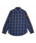 HARLEY-DAVIDSON (ハーレーダビッドソン) 長袖シャツ ネイビー サイズ:SIZE M 未使用品：8000円