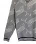 中古・古着 PUMA (プーマ) 薄手ニット ライトグレー サイズ:SIZE XL 未使用品：4000円
