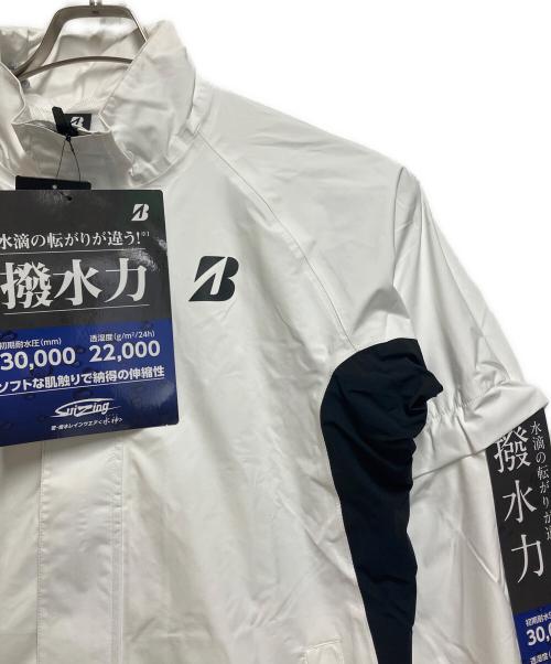 BRIDGESTONE（ブリヂストン）BRIDGESTONE (ブリヂストン) ゴルフウェア(トップス) ホワイト サイズ:SIZE L 未使用品の古着・服飾アイテム