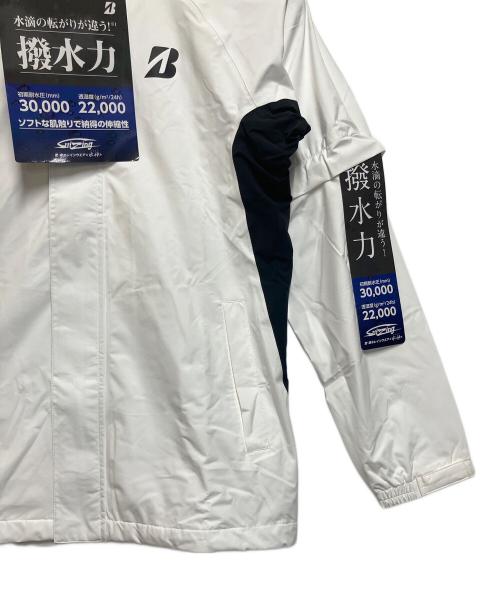 BRIDGESTONE（ブリヂストン）BRIDGESTONE (ブリヂストン) ゴルフウェア(トップス) ホワイト サイズ:SIZE L 未使用品の古着・服飾アイテム