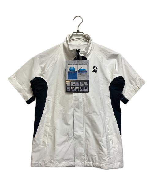 BRIDGESTONE（ブリヂストン）BRIDGESTONE (ブリヂストン) ゴルフウェア(トップス) ホワイト サイズ:SIZE L 未使用品の古着・服飾アイテム