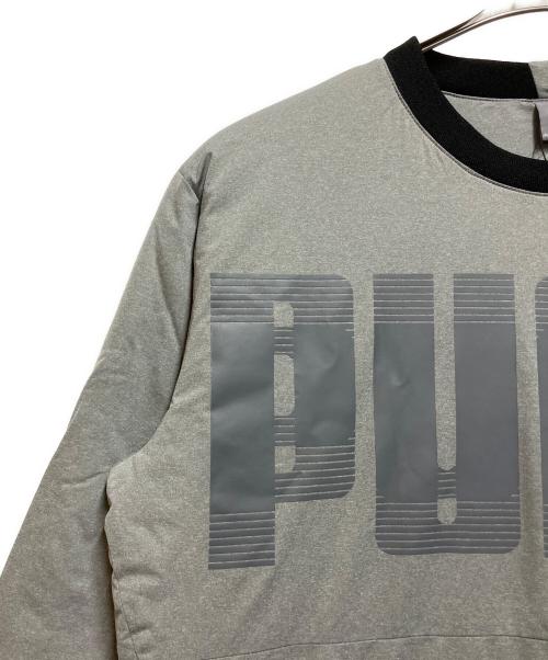 PUMA（プーマ）PUMA (プーマ) 中綿ジャケット ライトグレー サイズ:SIZE XL 未使用品の古着・服飾アイテム