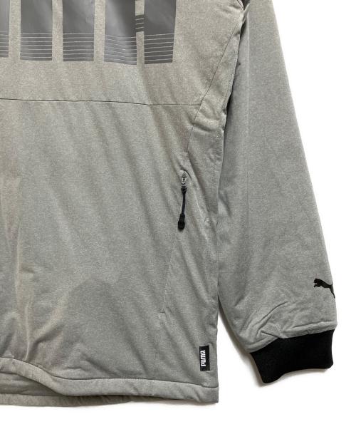 PUMA（プーマ）PUMA (プーマ) 中綿ジャケット ライトグレー サイズ:SIZE XL 未使用品の古着・服飾アイテム