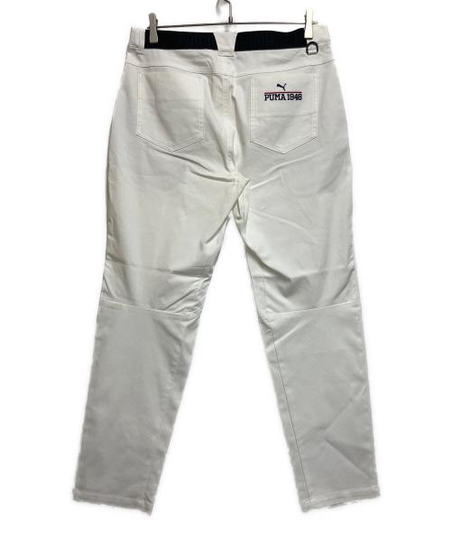 PUMA（プーマ）PUMA (プーマ) ゴルフパンツ ホワイト サイズ:ＳＩＺＥ　Ｌ 未使用品の古着・服飾アイテム