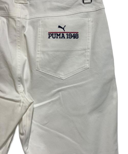 PUMA（プーマ）PUMA (プーマ) ゴルフパンツ ホワイト サイズ:ＳＩＺＥ　Ｌ 未使用品の古着・服飾アイテム