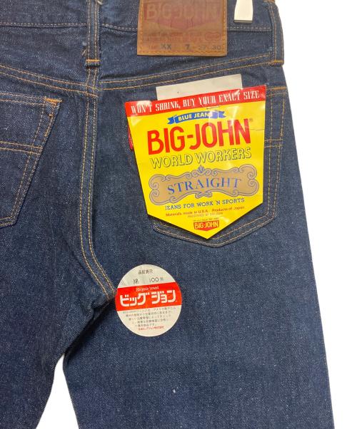 BIG JOHN（ビッグジョン）BIG JOHN (ビッグジョン) デニムパンツ ネイビー サイズ:SIZE 68.5cm (W27)の古着・服飾アイテム