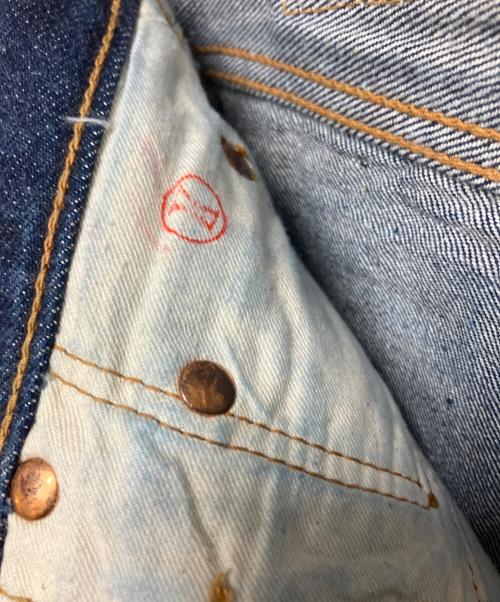 BIG JOHN（ビッグジョン）BIG JOHN (ビッグジョン) デニムパンツ ネイビー サイズ:SIZE 68.5cm (W27)の古着・服飾アイテム