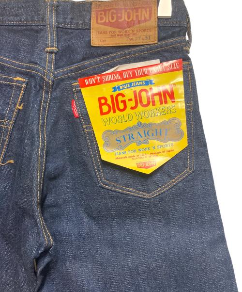 BIG JOHN（ビッグジョン）BIG JOHN (ビッグジョン) デニムパンツ インディゴ サイズ:SIZE 68.5cm (W27)の古着・服飾アイテム