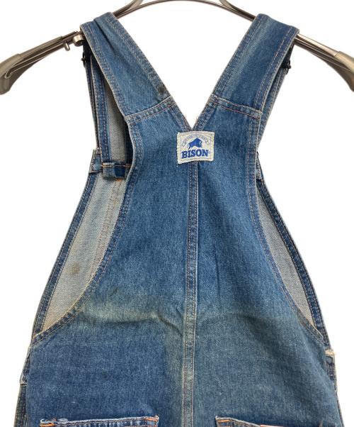 BISON（バイソン）BISON (バイソン) オーバーオール インディゴ サイズ:SIZE Mの古着・服飾アイテム