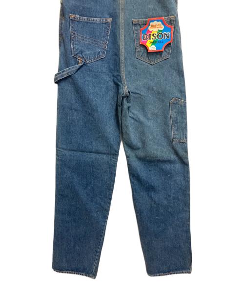 BISON（バイソン）BISON (バイソン) オーバーオール インディゴ サイズ:SIZE Mの古着・服飾アイテム