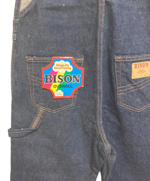BISON（バイソン）BISON (バイソン) オーバーオール インディゴ サイズ:SIZE Mの古着・服飾アイテム