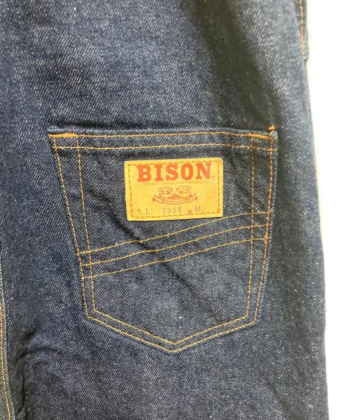 BISON（バイソン）BISON (バイソン) オーバーオール インディゴ サイズ:SIZE Mの古着・服飾アイテム