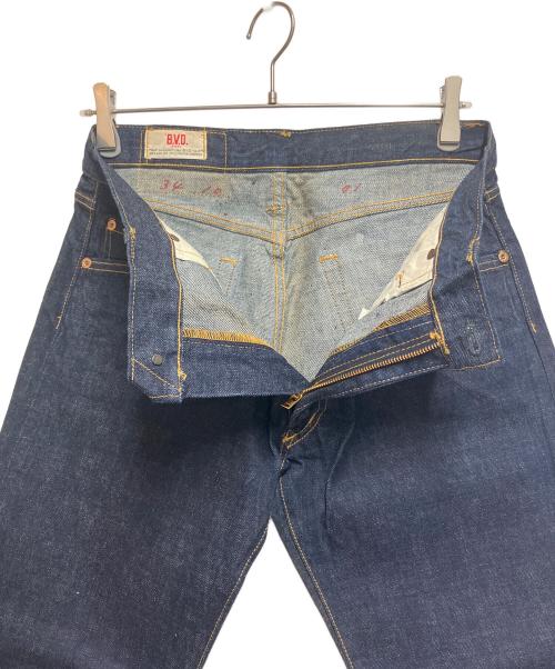 B.V.D（ビーブイディー）B.V.D (ビーブイディー) デニムパンツ インディゴ サイズ:SIZE 86cm (W34)の古着・服飾アイテム