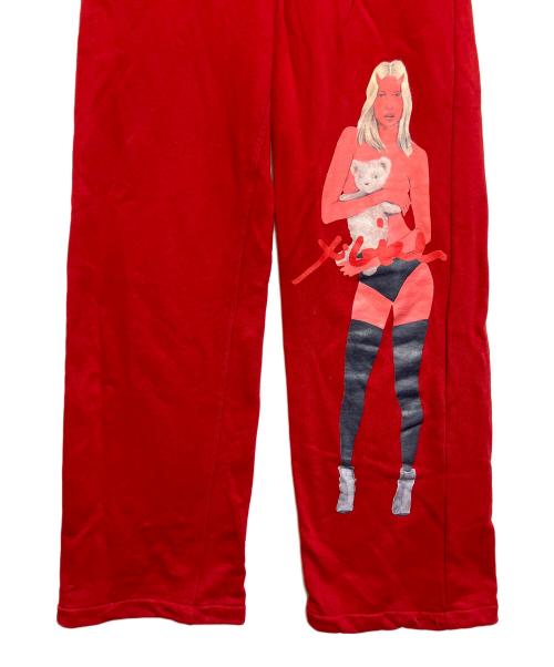 X-GIRL（エックスガール）X-girl (エックスガール) スウェットパンツ レッド サイズ:SIZE Mの古着・服飾アイテム