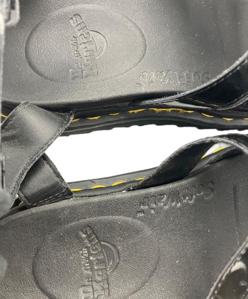 Dr.Martens（ドクターマーチン）Dr.Martens (ドクターマーチン) ストラップサンダル ブラック サイズ:US6の古着・服飾アイテム