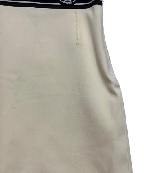 LOUIS VUITTON（ルイ ヴィトン）LOUIS VUITTON (ルイ ヴィトン) ペンシルスカート アイボリー サイズ:SIZE Mの古着・服飾アイテム