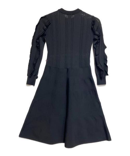 LOUIS VUITTON（ルイ ヴィトン）LOUIS VUITTON (ルイ ヴィトン) ニットワンピース ブラック サイズ:SIZE XSの古着・服飾アイテム