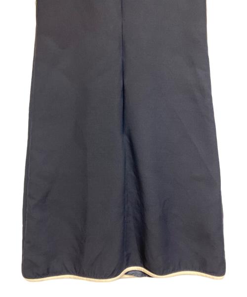 VALENTINO（ヴァレンティノ）VALENTINO (ヴァレンティノ) クレープチュールドレス ネイビー サイズ:SIZE 36の古着・服飾アイテム