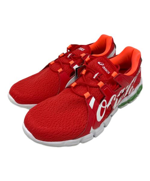 asics（アシックス）asics (アシックス) Coca Cola (コカコーラ) GEL-QUANTUM 90 TYO レッド×ホワイト サイズ:SIZE 28.5cm 未使用品の古着・服飾アイテム