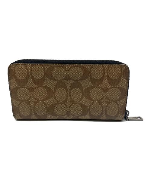 COACH（コーチ）COACH (コーチ) 長財布 ベージュの古着・服飾アイテム