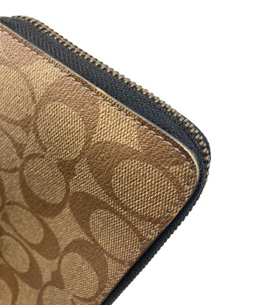 COACH（コーチ）COACH (コーチ) 長財布 ベージュの古着・服飾アイテム