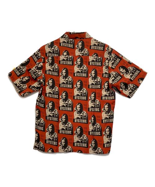 Hysteric Glamour（ヒステリックグラマー）Hysteric Glamour (ヒステリックグラマー) 半袖シャツ レッド サイズ:SIZE Lの古着・服飾アイテム