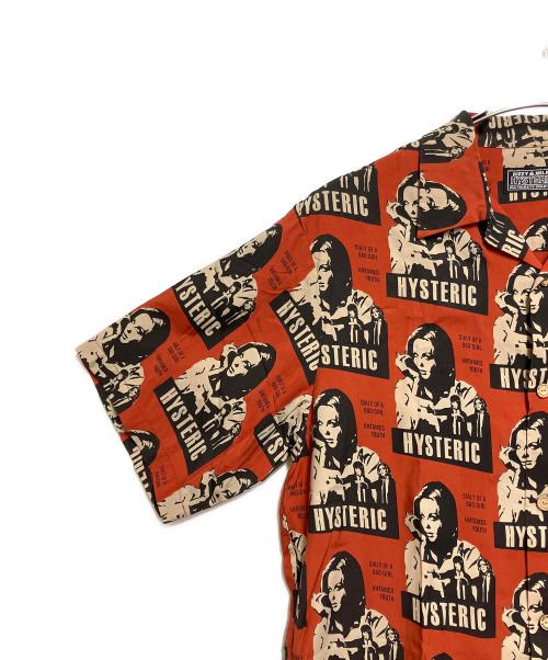 Hysteric Glamour（ヒステリックグラマー）Hysteric Glamour (ヒステリックグラマー) 半袖シャツ レッド サイズ:SIZE Lの古着・服飾アイテム