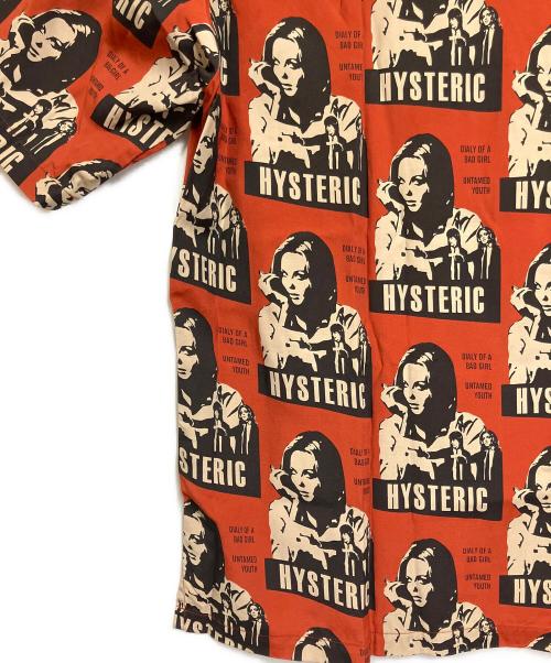 Hysteric Glamour（ヒステリックグラマー）Hysteric Glamour (ヒステリックグラマー) 半袖シャツ レッド サイズ:SIZE Lの古着・服飾アイテム