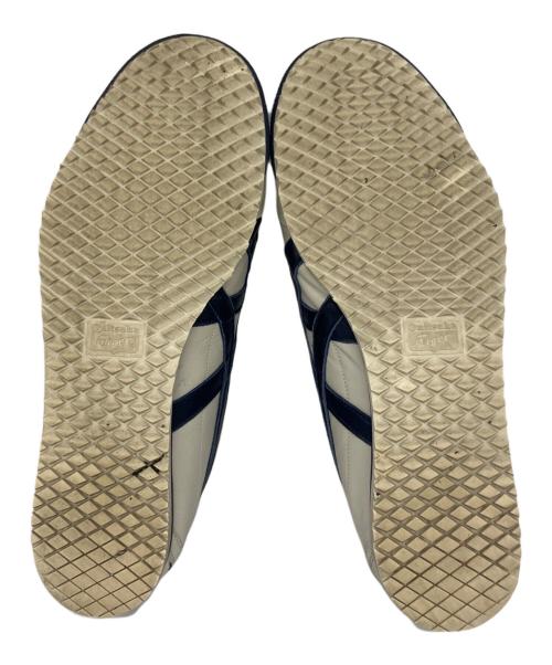 Onitsuka Tiger（オニツカタイガー）Onitsuka Tiger (オニツカタイガー) ローカットスニーカー ホワイト×ブルー サイズ:25.5の古着・服飾アイテム