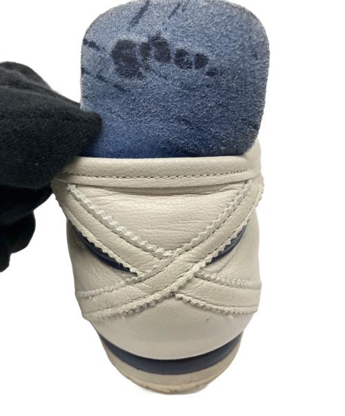 Onitsuka Tiger（オニツカタイガー）Onitsuka Tiger (オニツカタイガー) ローカットスニーカー ホワイト×ブルー サイズ:25.5の古着・服飾アイテム