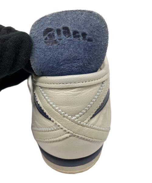 Onitsuka Tiger（オニツカタイガー）Onitsuka Tiger (オニツカタイガー) ローカットスニーカー ホワイト×ブルー サイズ:25.5の古着・服飾アイテム