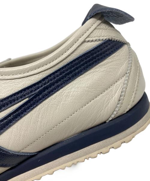 Onitsuka Tiger（オニツカタイガー）Onitsuka Tiger (オニツカタイガー) ローカットスニーカー ホワイト×ブルー サイズ:25.5の古着・服飾アイテム