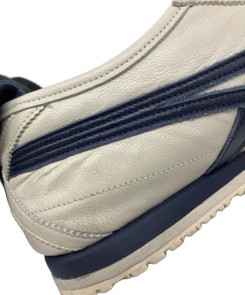 Onitsuka Tiger（オニツカタイガー）Onitsuka Tiger (オニツカタイガー) ローカットスニーカー ホワイト×ブルー サイズ:25.5の古着・服飾アイテム