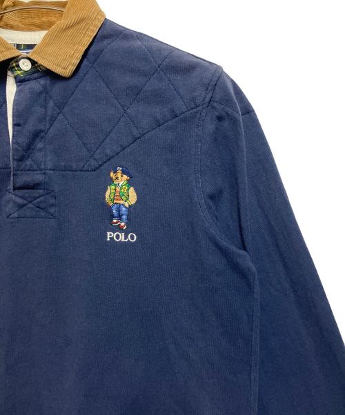 POLO RALPH LAUREN（ポロ・ラルフローレン）POLO RALPH LAUREN (ポロ・ラルフローレン) ラガーシャツ ネイビー サイズ:SIZE Sの古着・服飾アイテム
