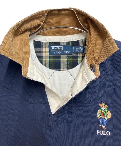 POLO RALPH LAUREN（ポロ・ラルフローレン）POLO RALPH LAUREN (ポロ・ラルフローレン) ラガーシャツ ネイビー サイズ:SIZE Sの古着・服飾アイテム