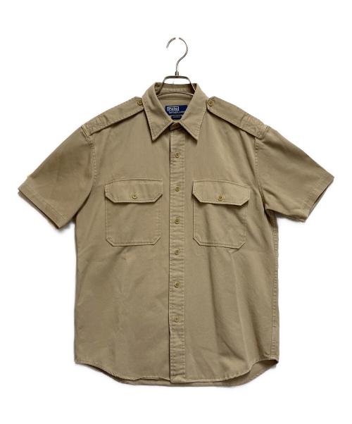 POLO RALPH LAUREN（ポロ・ラルフローレン）POLO RALPH LAUREN (ポロ・ラルフローレン) 半袖シャツ ブラウン サイズ:SIZE Sの古着・服飾アイテム