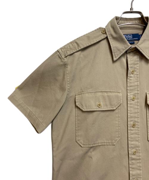 POLO RALPH LAUREN（ポロ・ラルフローレン）POLO RALPH LAUREN (ポロ・ラルフローレン) 半袖シャツ ブラウン サイズ:SIZE Sの古着・服飾アイテム