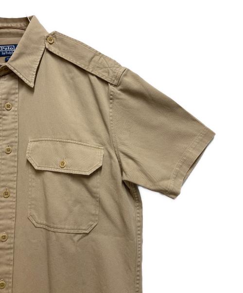 POLO RALPH LAUREN（ポロ・ラルフローレン）POLO RALPH LAUREN (ポロ・ラルフローレン) 半袖シャツ ブラウン サイズ:SIZE Sの古着・服飾アイテム