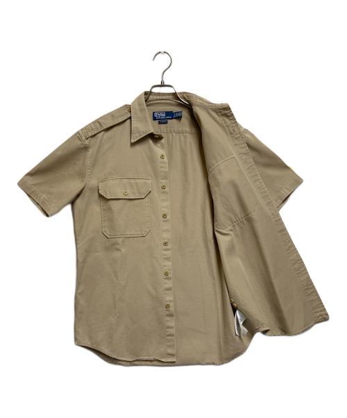 POLO RALPH LAUREN（ポロ・ラルフローレン）POLO RALPH LAUREN (ポロ・ラルフローレン) 半袖シャツ ブラウン サイズ:SIZE Sの古着・服飾アイテム