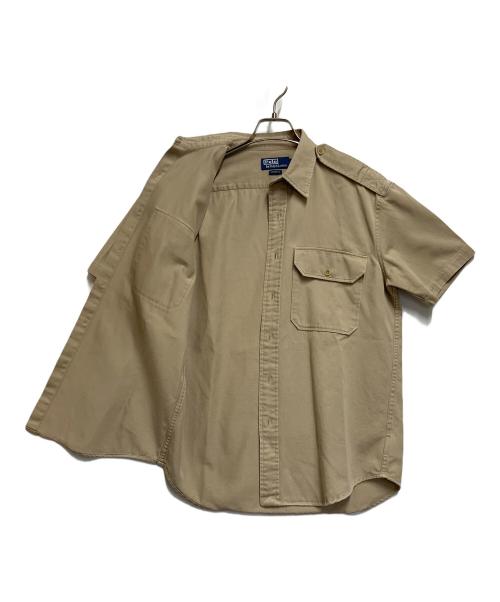 POLO RALPH LAUREN（ポロ・ラルフローレン）POLO RALPH LAUREN (ポロ・ラルフローレン) 半袖シャツ ブラウン サイズ:SIZE Sの古着・服飾アイテム