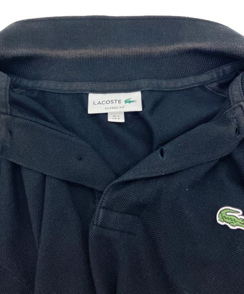 LACOSTE（ラコステ）LACOSTE (ラコステ) ラガーシャツ ブラック サイズ:SIZE Sの古着・服飾アイテム