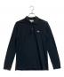 LACOSTE（ラコステ）の古着「ラガーシャツ」｜ブラック
