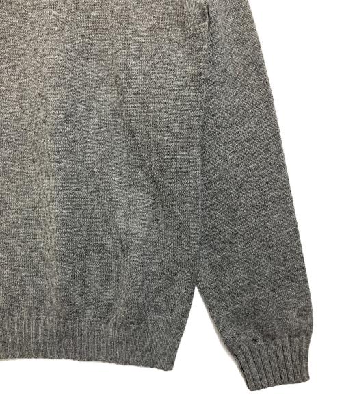 LACOSTE（ラコステ）LACOSTE (ラコステ) カシミヤ混 クルーネック ニット グレー サイズ:SIZE Sの古着・服飾アイテム