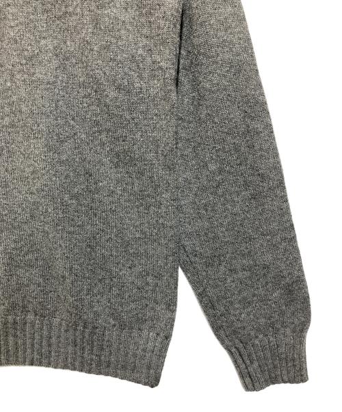 LACOSTE（ラコステ）LACOSTE (ラコステ) カシミヤ混 クルーネック ニット グレー サイズ:SIZE Sの古着・服飾アイテム
