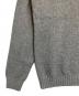 中古・古着 LACOSTE (ラコステ) カシミヤ混 クルーネック ニット グレー サイズ:SIZE S：7000円