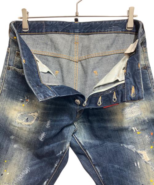 DSQUARED2（ディースクエアード）DSQUARED2 (ディースクエアード) デニムパンツ ブルー サイズ:SIZE 46の古着・服飾アイテム