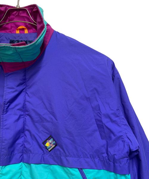 WOOLRICH（ウールリッチ）WOOLRICH (ウールリッチ) ナイロンジャケット パープル×グリーン サイズ:SIZE Lの古着・服飾アイテム