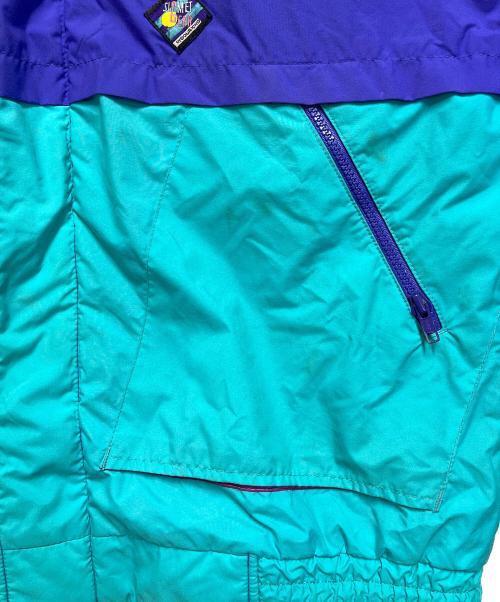 WOOLRICH（ウールリッチ）WOOLRICH (ウールリッチ) ナイロンジャケット パープル×グリーン サイズ:SIZE Lの古着・服飾アイテム